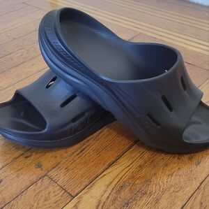 Hoka Men's Black Slide Sandals